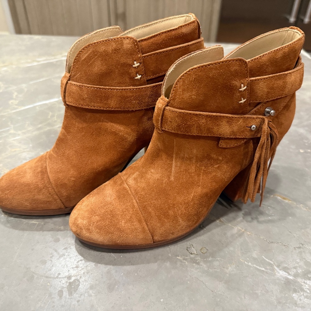 Rag & Bone Harrow Boot, Size 38. Suede.